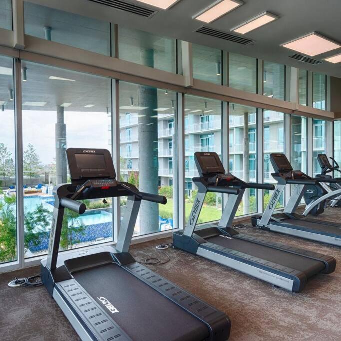 Apartmán Luxury Highrise In Midtown - Skyline Views And Chic Decor Houston Exteriér fotografie