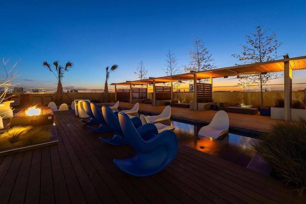 Apartmán Luxury Highrise In Midtown - Skyline Views And Chic Decor Houston Exteriér fotografie