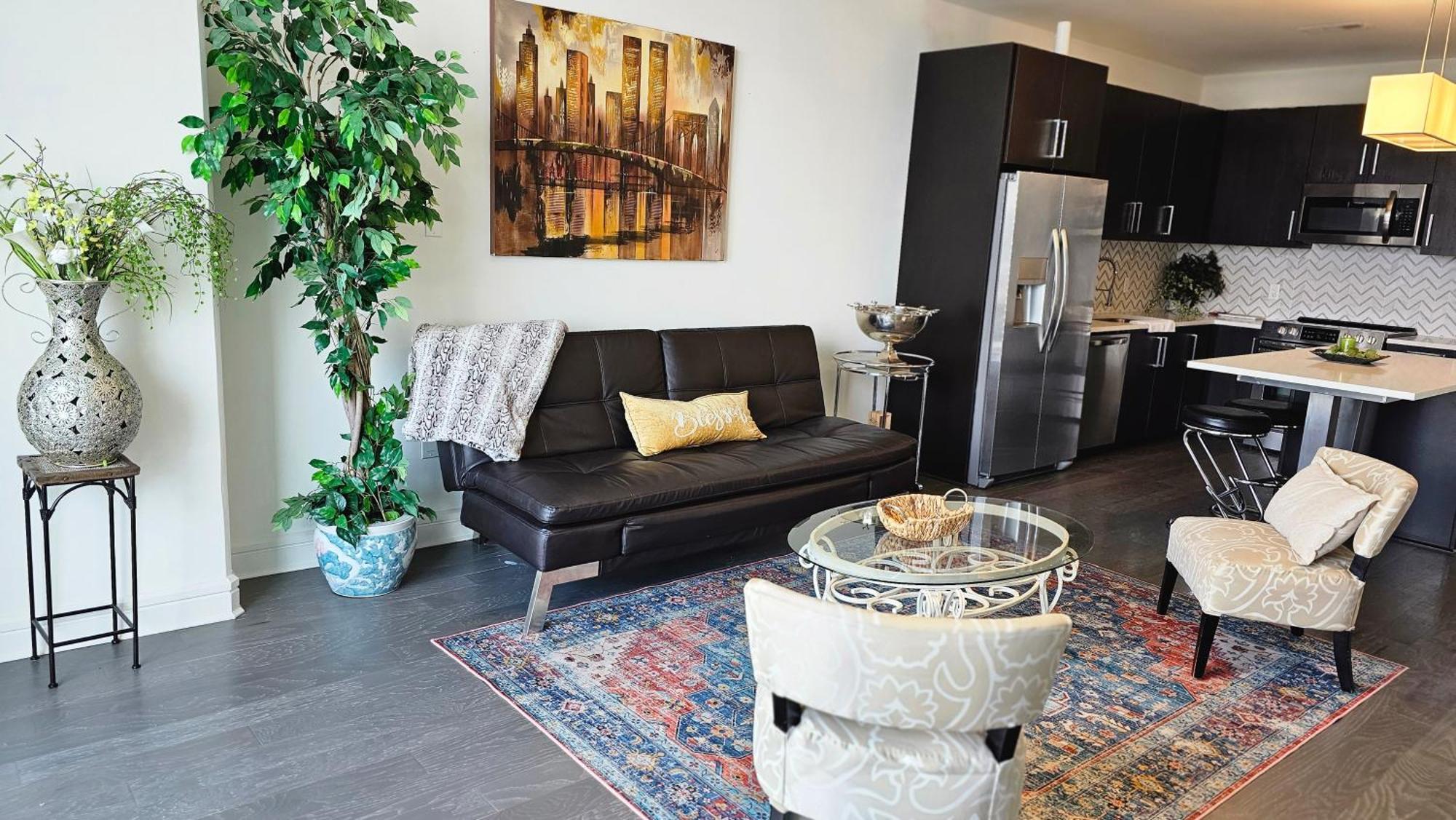 Apartmán Luxury Highrise In Midtown - Skyline Views And Chic Decor Houston Exteriér fotografie